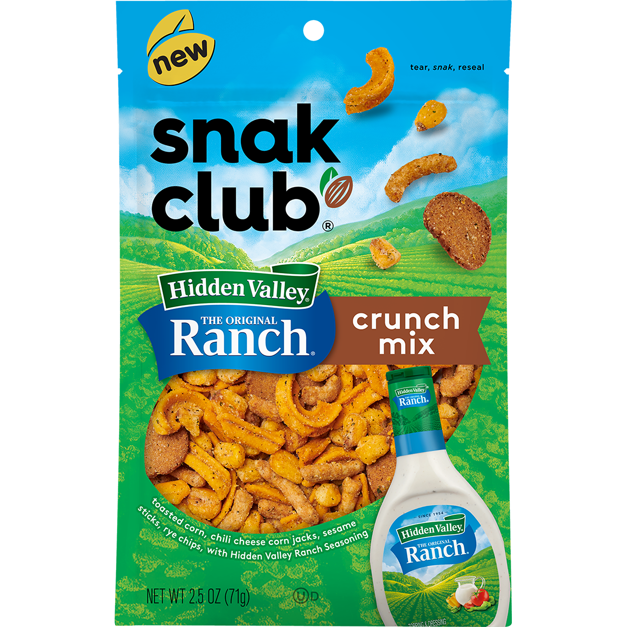 Snak Club® Crunch Mix with Hidden Valley® Ranch Seasoning